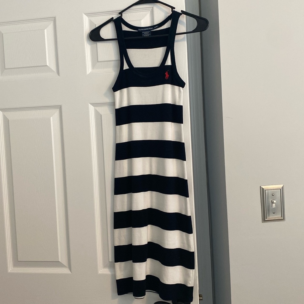 Women’s XS Ralph Lauren Sport black and white dress